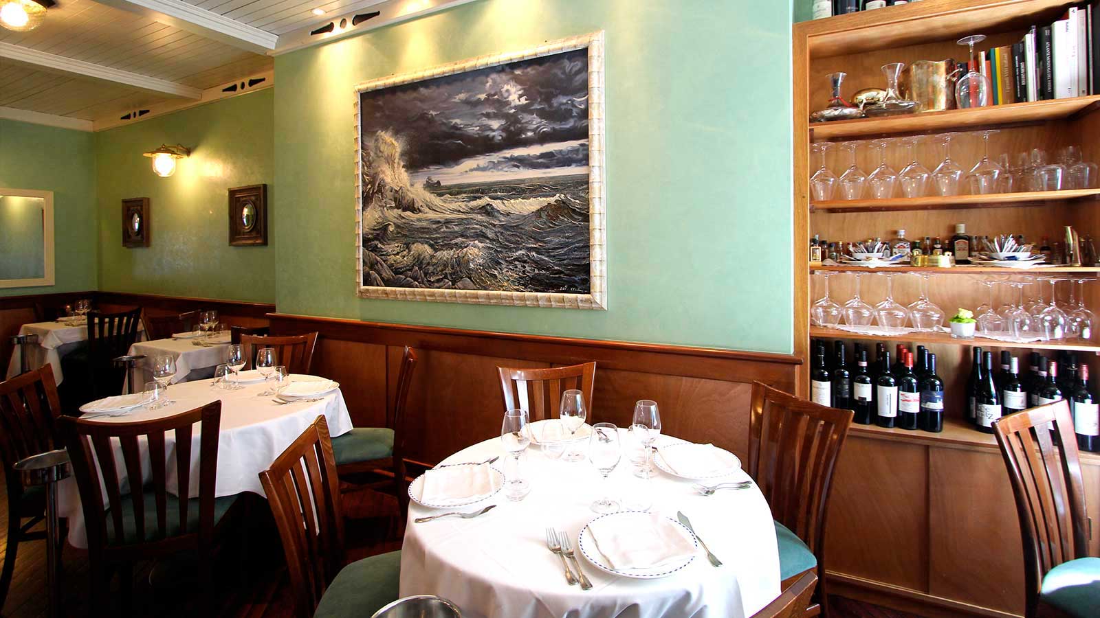 la risacca blu restaurant seefood milan