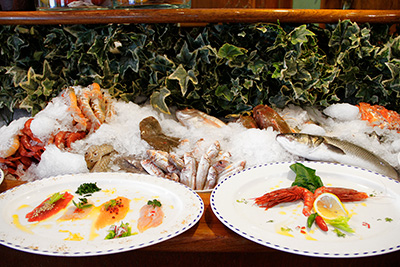 la risacca blu restaurant seefood milan