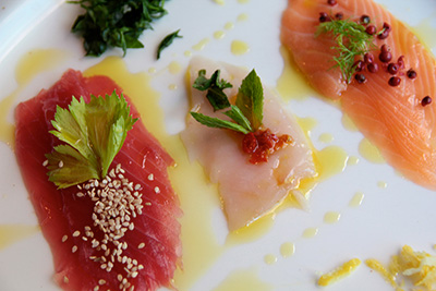 la risacca blu restaurant seefood milan Mixed Raw