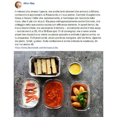 osteria la risacca blu ristorante pesce milano